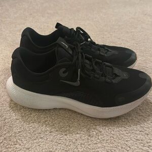 Nike React Escape RN CV3817002 Black Lace Up Sneaker Shoes Womens Size 9